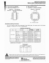 DataSheet SN54ACT10 pdf